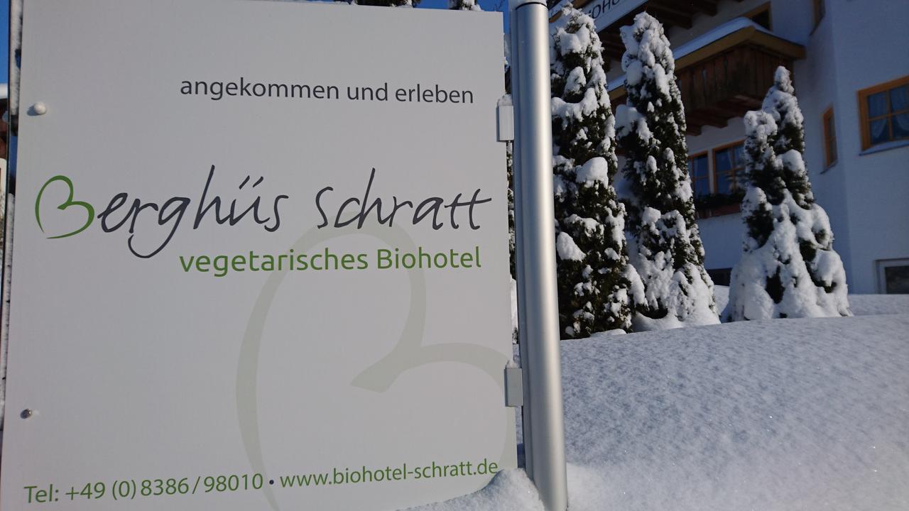Berghues Schratt - Einfach Anders - Ihr Vegetarisches Und Veganes Biohotel Oberstaufen Exteriér fotografie